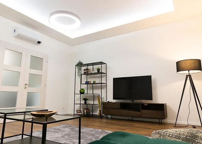 Central garden residence